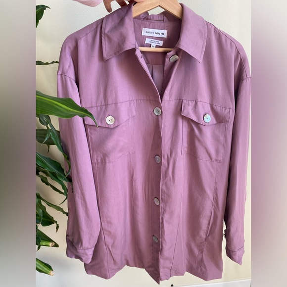 oversized jacket shirt S-M by NATIVE YOUTH - Picture 1 of 3